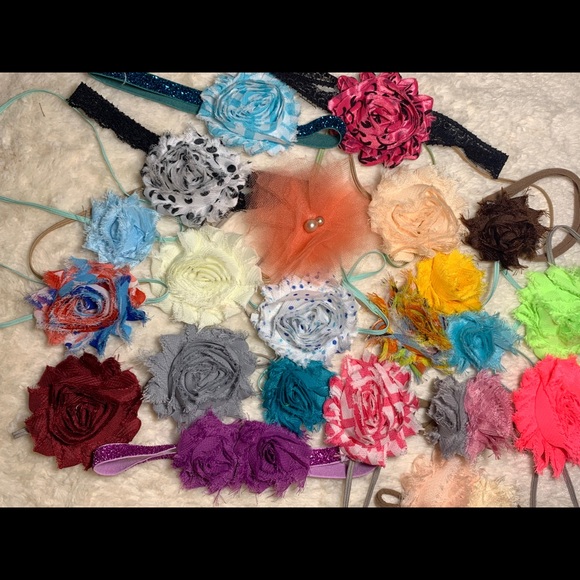 20 headbands baby girl new - Picture 2 of 3